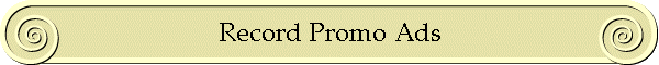 Record Promo Ads