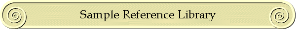 Sample Reference Library