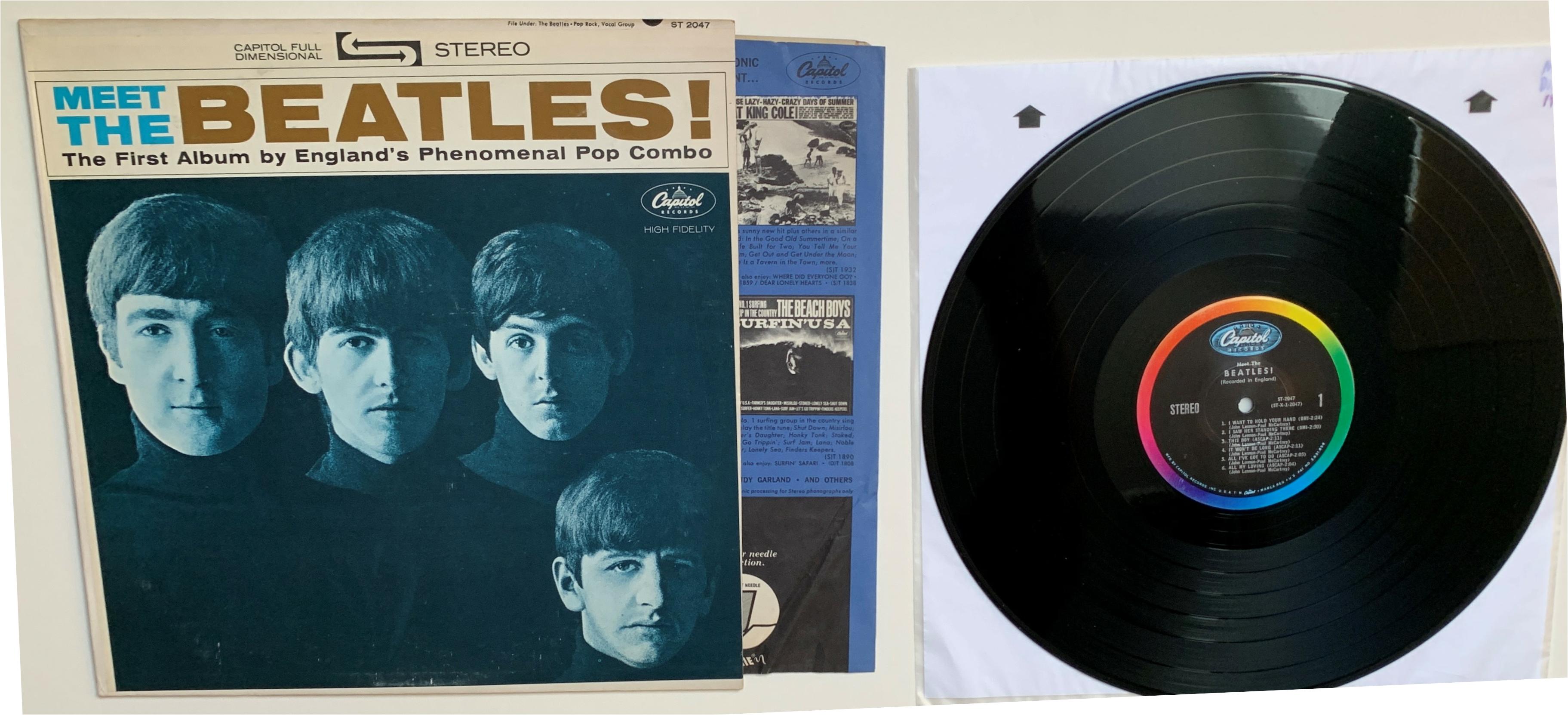 BEATLES US RAINBOW CAPITOLモノラル5枚＋1 セット BEATLES US RAINBOW CAPITOLモノラル5枚＋1 セット BEATLES US
