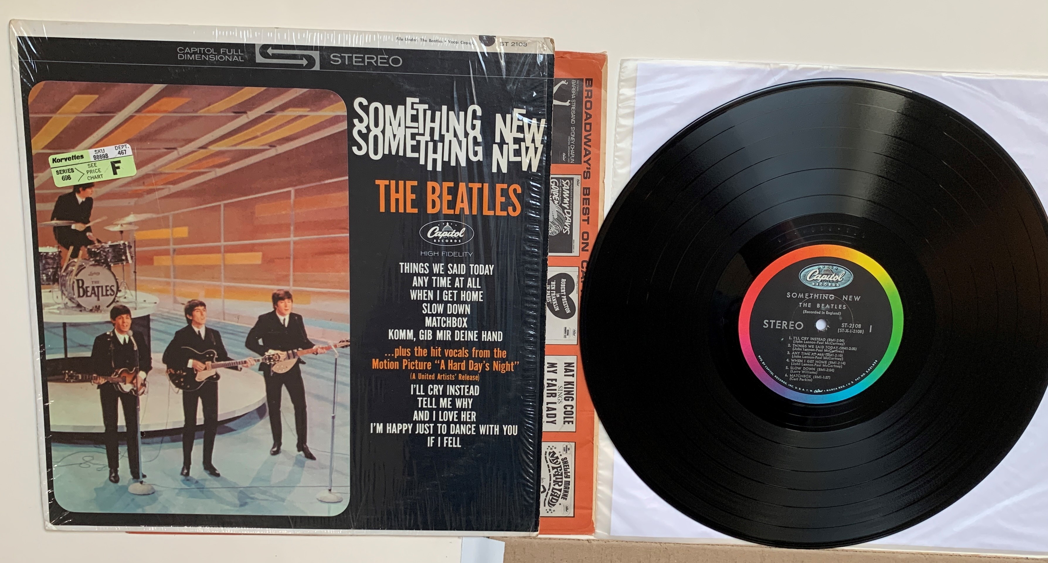 BEATLES US RAINBOW CAPITOLモノラル5枚＋1 セット BEATLES US RAINBOW CAPITOLモノラル5枚＋1 セット BEATLES US
